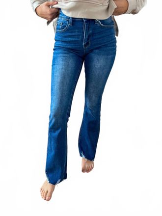 Kancan All About You Bootcut Jeans In Medium Wash