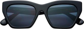 Freyrs Eyewear Gia Cat Eye Sunglasses in Black at Nordstrom