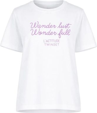 Twinset Donna, Top, Bianco, S, new