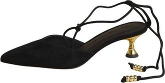 Studio Amelia With Heel - Dames - Pumps - Zwart - 38 EU - Su&egrave;de - Schoenen