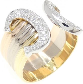 Cartier Yellow Gold (18K) Pink Gold (18K) White Gold (18K) Band Ring (Pre-Owned)