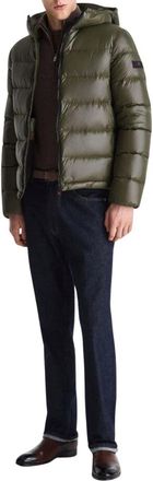 Peuterey Honova LKS GRS Linear 05 - Heren - Winterjassen - Groen - L - Nylon - Jassen