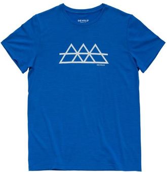 Devold Classic Triple Tee Merinoshirt f&uuml;r Herren | blau