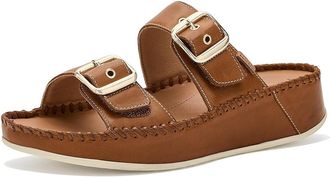 Pikolinos Marina W1C Womens Sandals Brandy : EU 41 (US Womens 10-10.5) B - Medium, Leather
