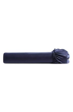 Sunday Citizen Silky Fitted Sheet in Baritone Blue at Nordstrom, Size Queen