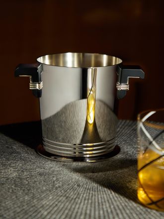 Puiforcat Art D&eacute;co Silver-Plated Ice Bucket