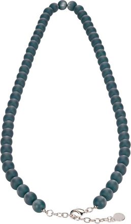 Emporio Armani Collana in Resina Satinata - - Accessories - unisex - Blu - ONE SIZE