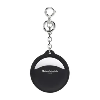 Maison Margiela Keyrings, male, Black, Size: ONE SIZE Circle Keyring