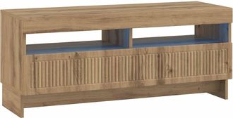vidaXL Mueble De Tv Led Roble Artisan Madera De Ingenier&iacute;a Vidaxl