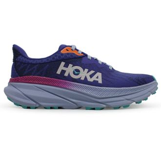 Hoka One One Hoka Challenger ATR 7 Textile Womens Running Trainers - Evening Sky Drizzle - Size:UK 5.5