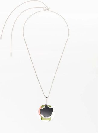Plan C Necklaces, female, Multicolor, Size: ONE SIZE Ginkgo Biloba Coulisse Necklace
