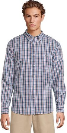 Vineyard Vines Sandie Plaid Perfect Wash Shirt Mens Clothing Moonshine : 2XL, Cotton/Spandex