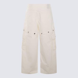 Off-white Mens Jeans Raw White _co Ea
