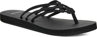 Sanuk Yoga Sandy II Flip Flop in Black at Nordstrom Rack, Size 10