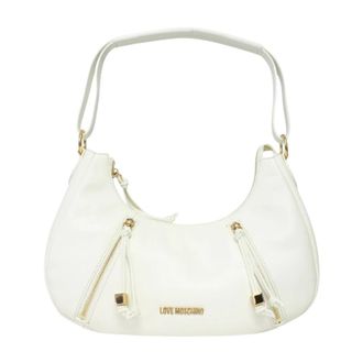Love Moschino Shoulder Bags, female, White, Size: ONE SIZE Shoppers