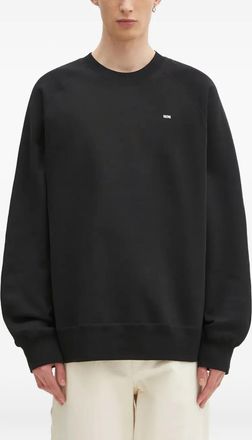 Wood Wood Felpa con stampa - Nero