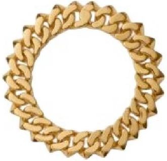 Burberry Clasp Closure Chunky Chain Bracelet