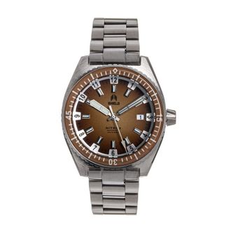 Shield Nitrox Automatic Brown Dial Mens Watch SLDSH114-5