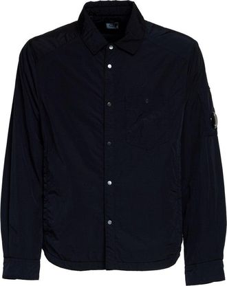 C.P. Company Chrome-R Lens Button Overshirt Padded