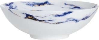 Prouna Marble Azure Serving Bowl in White at Nordstrom