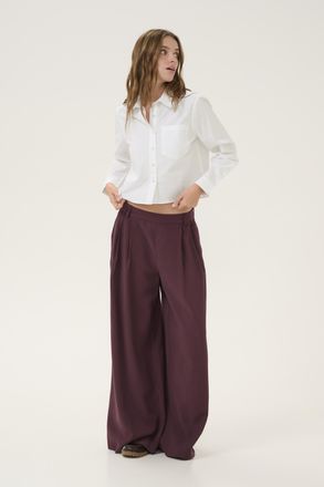MY ESSENTIAL WARDROBE Overhemd met lang mouwen SunnaMW Baggy fit white