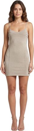Jacquemus Light Grey Scoop Neck Mini Dress