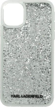Karl Lagerfeld Accessoires, unisex, Grijs, ONE Size, K/Ikonik Glitter Case i P11