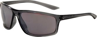 Nike Mens 66 mm Grey Sunglasses