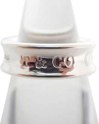 Tiffany & Co. Sterling Silver 925 Band Ring (Pre-Owned)