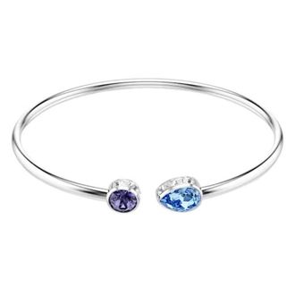 Swarovski Chroma Rhodium Plated Bangle