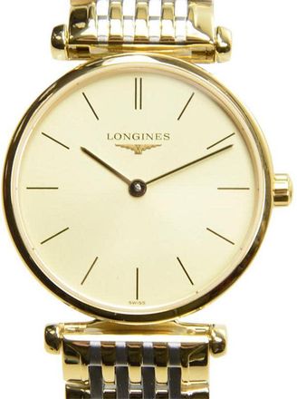 Longines La Grande Classique Quartz Champagne Dial Ladies Watch L4.209.2.32.7