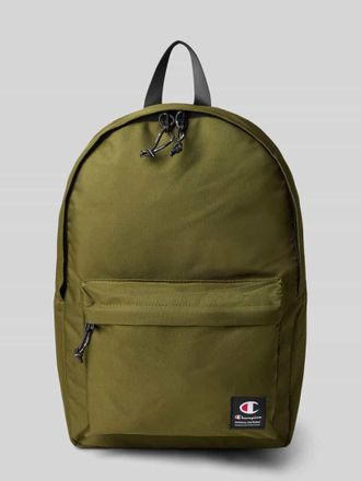 Champion Rucksack mit Label-Patch in Khaki, Gr&ouml;&szlig;e 1