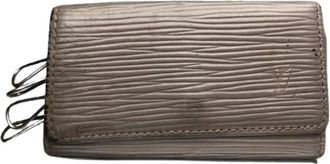 Louis Vuitton Pre-owned Lockme Sleutelhanger - unisex - Vintage Accessoires - Grijs - ONE Size - Leer - Vintage