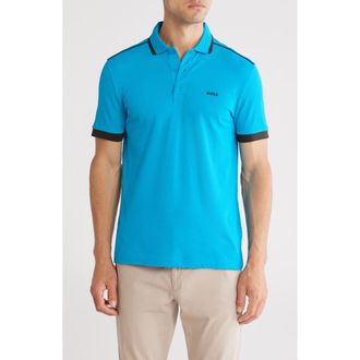 BOSS Paddy 1 Cotton Polo in Turquoise at Nordstrom Rack, Size Xx-Large