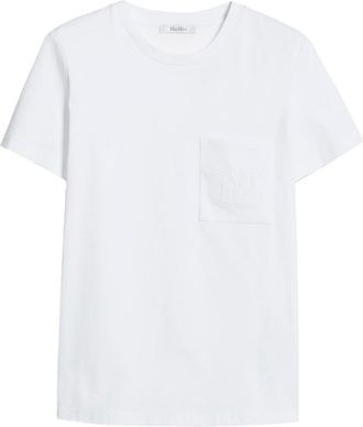 Max Mara M Monogram Cotton Jersey T-Shirt Clothing