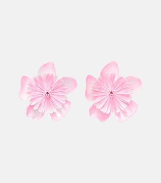 Chlo&eacute; Chlo&eacute; Floral clip-on earrings
