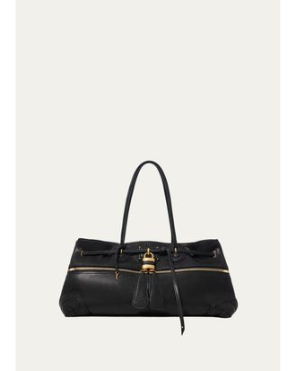 Chlo&eacute; Paddington Sling Leather Shoulder Bag