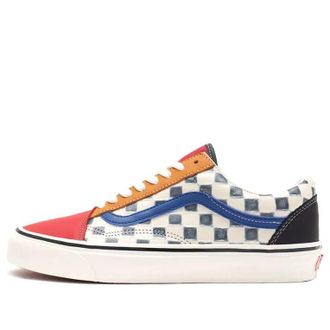 Vans Unisex Old Skool 36 Dx Low-Top Sneakers Purple/Red/White VN0A54F39XM