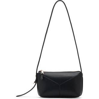 Mango Faux Leather Crossbody Bag in Black at Nordstrom