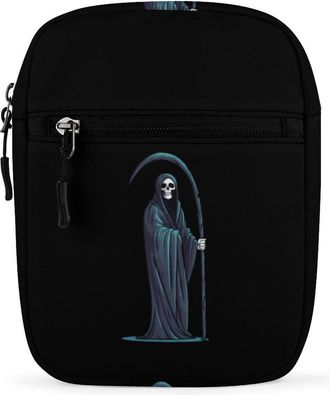 Generic Grim Reaper Crossbody Bag Adjustable Satchel Cute Shoulder Bag Lightweight Sling Bags