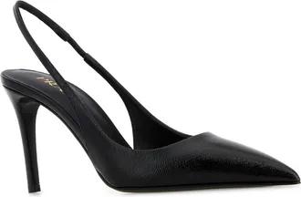 Prada Slingback Heel - Black