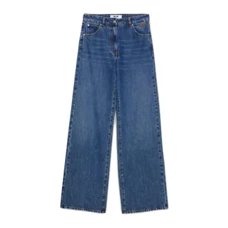 Msgm Msgm, Dames, Jeans, Blauw, Maat: XS Denim