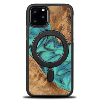 OEM Funda Bewood Unique Para Iphone 11 Pro - Turquesa Con Magsafe