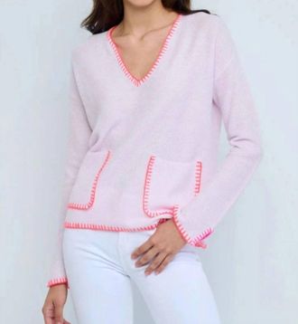 Lisa Todd Beach Lover Sweater In Wisteria