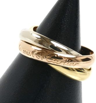 Cartier Yellow Gold (18K) Pink Gold (18K) White Gold (18K) Band Ring (Pre-Owned)