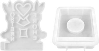 OEM Moldes Para Portavelas De Conejito De Pascua Con Base Para Portavelas, -b