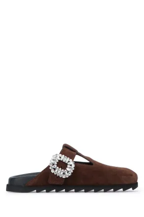 Roger Vivier Slidy Viv Closed T Strap Mule