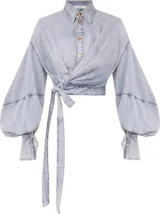 Zimmermann Donna, Camicette, Blu, L, new