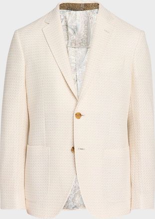 Etro Men & apos;s Camo Knit Jacket