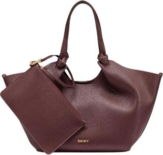 DKNY Paula Commuter Tote - Dames - Shoppers - Rood - ONE Size - Tassen